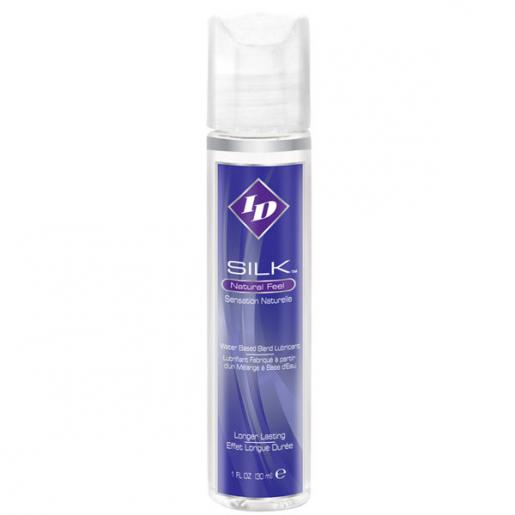 ID SILK NATURAL FEEL SILICONE/WATER 30ML - Imagen 1
