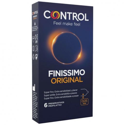 CONTROL FINISSIMO ORIGINAL 6 UNIDADES - Imagen 1