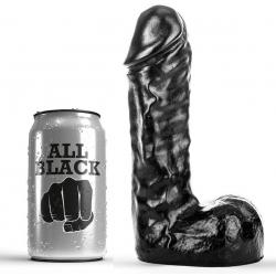 ALL BLACK DONG 19CM - Imagen 1