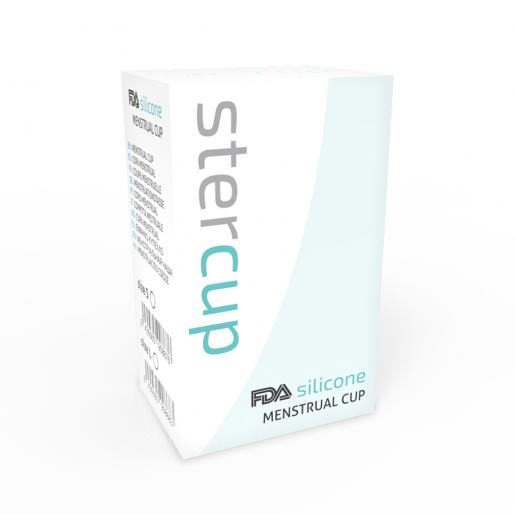 STERCUP COPA MENSTRUAL FDA SILICONE  TALLA S ROSA - Imagen 4