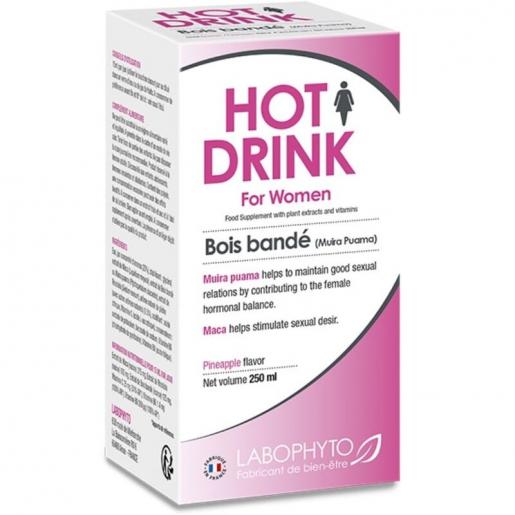 HOT DRINK FOR WOMEN COMPLEMENTO ALIMENTICIO ENERGIA SEXUAL 250 ML - Imagen 1