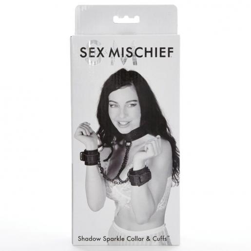 SEX & MISCHIEF COLLAR CON ESPOSAS  SHADOW SPARKLE - Imagen 3