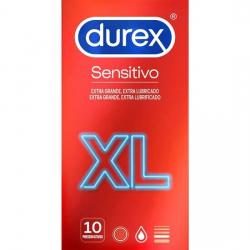 DUREX PRESERVATIVOS SENSITIVO XL 10 UNIDADES - Imagen 1