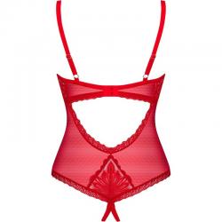 OBSESSIVE - CHILISA CROTCHLESS TEDDY XS/S