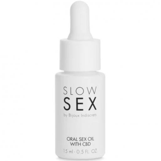 BIJOUX SLOW SEX - ACEITE SEXO ORAL CON CBD 15 ML