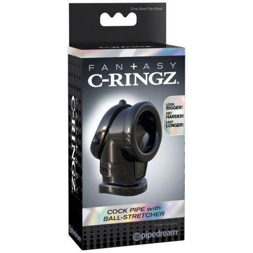FANTASY C-RINGZ  COCK PIPE WITH BALL STRECH - Imagen 3
